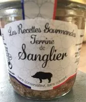 Mängden socker i Terrine de Sanglier