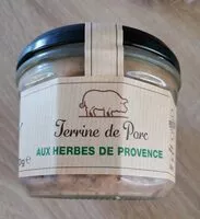 Mängden socker i Terrine de porc aux herbes de Provence