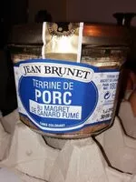 Mängden socker i Terrine de porc au magret de canard fumé