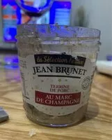 Mängden socker i Terrine de porc au marc de champagne