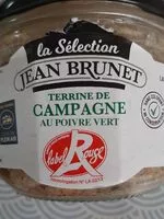 Mängden socker i Terrine de campagne au poivre vert