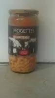 Mängden socker i Mogettes cuisinées à l'ancienne