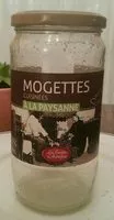 Mängden socker i Mogettes cuisinées à la paysanne