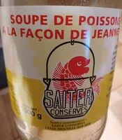Mängden socker i Soupe de poissons à la façon de Jeannette