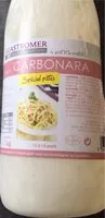 Mängden socker i Sauce carbonara