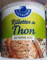Mängden socker i Rillettes De Thon Gastromer, Au Poivre Vert 150g
