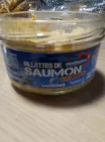 Mängden socker i Rillettes de saumon à la ciboulette