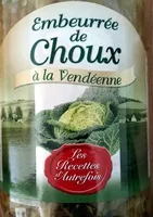 Mängden socker i Embeurrée de choux à la Vendeenne