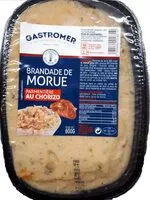 Mängden socker i Brandade de morue Parmentière au chorizo