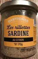 Mängden socker i Les rillettes SARDINE au CITRON