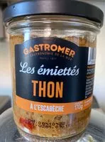 Mängden socker i Les émiettés thon à l'escabèche