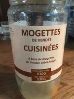 Mängden socker i Mogettes de vendée cuisinées