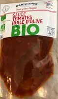 Mängden socker i Sauce tomates huile d'olive