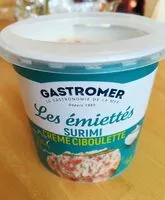 Mängden socker i Les émiettés