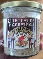 Mängden socker i Rillettes de maquereau de Trouville