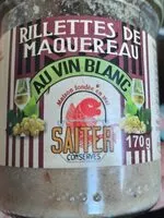 Mängden socker i Rillettes de maquereau au vin blanc