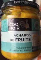 Mängden socker i Achards de fruits