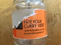 Mängden socker i Pâte pour curry vert