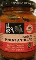 Mängden socker i Purée de piment antillais