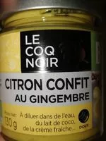 Mängden socker i Citron confit au gingembre