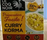 Mängden socker i Curry korma