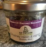 Mängden socker i Chutney raisin & oignon
