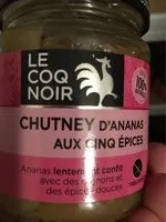 Mängden socker i Chutney D'ananas Aux Cinq épices