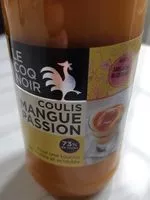Mängden socker i Coulis Mangue Passion