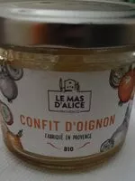 Mängden socker i Confit d'oignon