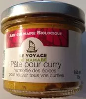 Mängden socker i Pâte pour curry