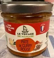 Mängden socker i Pâte de curry rouge