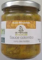 Mängden socker i Sauce Colombo - Curry des Antilles