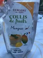 Mängden socker i Coulis de fruits