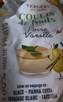 Mängden socker i Coulis de fruits