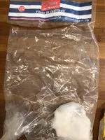 Mängden socker i Filet De Cabillaud 170 / 210G 1K