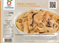 Mängden socker i Pâtes, Poulet et Sauce aux Champignons