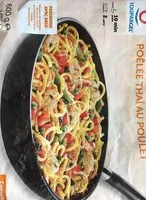 Mängden socker i Poelee Thai au poulet