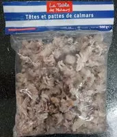 Mängden socker i Tête et pattes de calamars