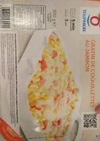 Mängden socker i Gratin de coquillettes au jambon