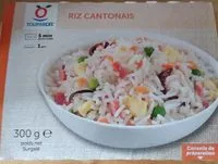 Mängden socker i Riz cantonnais