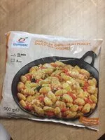 Mängden socker i Poelee de gnocchi au poulet sauce aux legumes