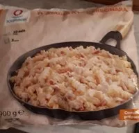 Mängden socker i Pâte carbonara