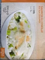 Mängden socker i Saumon à l'oseille - riz aux légumes