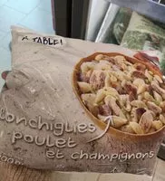 Mängden socker i Conchiglie