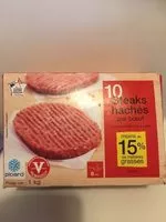 Mängden socker i Steaks hachés