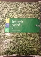 Mängden socker i Épinards hachés