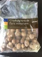 Mängden socker i Champignons de Paris Miniatures. Le Sac De 450 Grammes