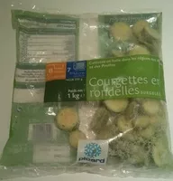 Mängden socker i Courgettes en rondelles surgelées