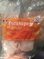 Mängden socker i Escalopes de dinde