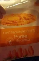 Mängden socker i Purée de carotte